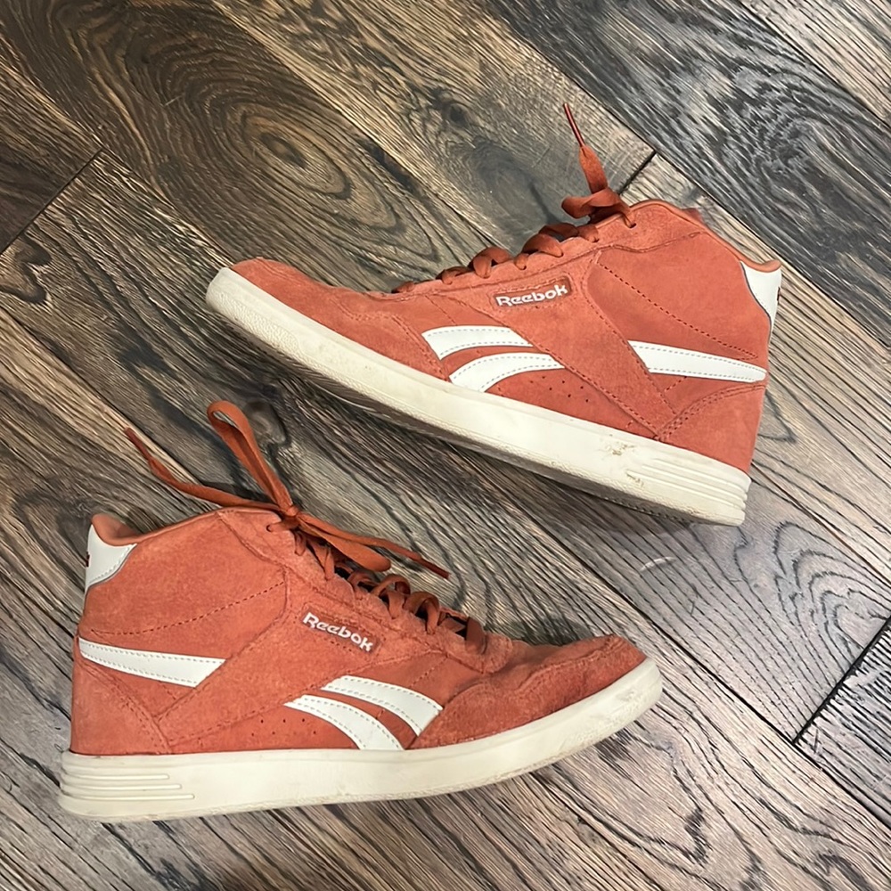 Reebok high top sneakers